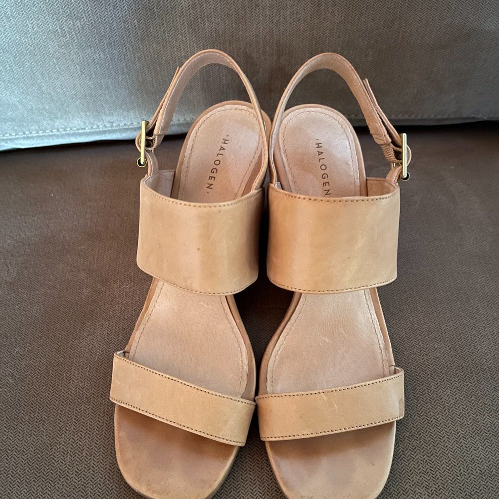 Halogen Astor Wedge Sandals - Picture 3 of 4